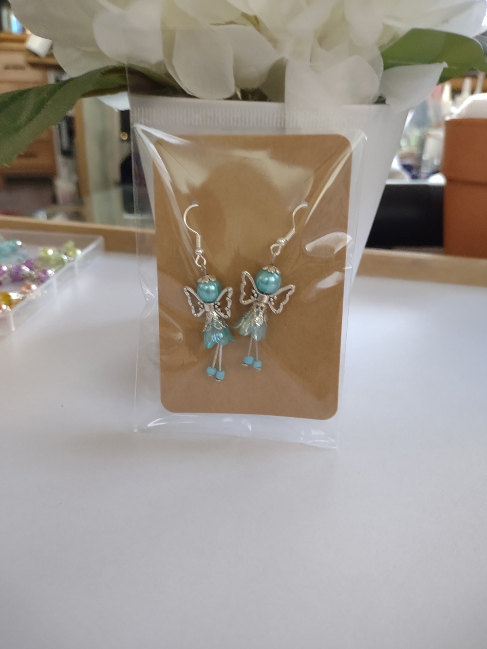 Handmade Fairy Earrings Are Back! Turquoise
